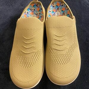 Revitalign- Women's Tan Slip-On Shoes